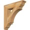 Ekena Millwork Imperial Traditional Rough Sawn Bracket, Western Red Cedar, 4"W x 20"D x 20"H BKT04X20X20IMP01RWR - alternate 1